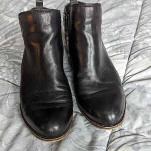 Lucky Brand Basel Booties Black 10